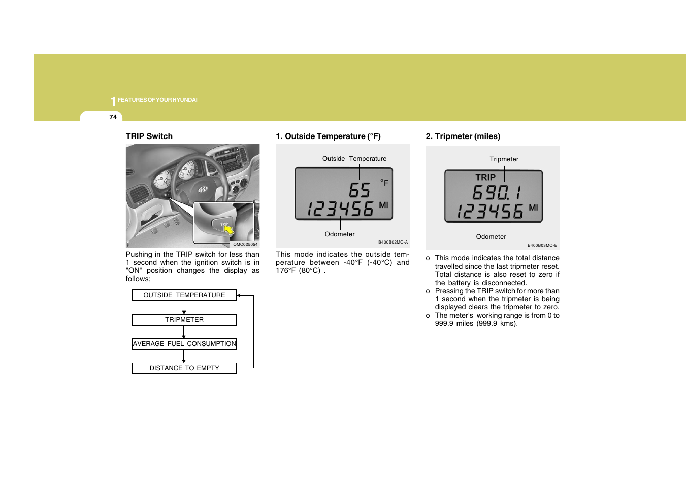 Hyundai 2008 Accent User Manual | Page 86 / 273