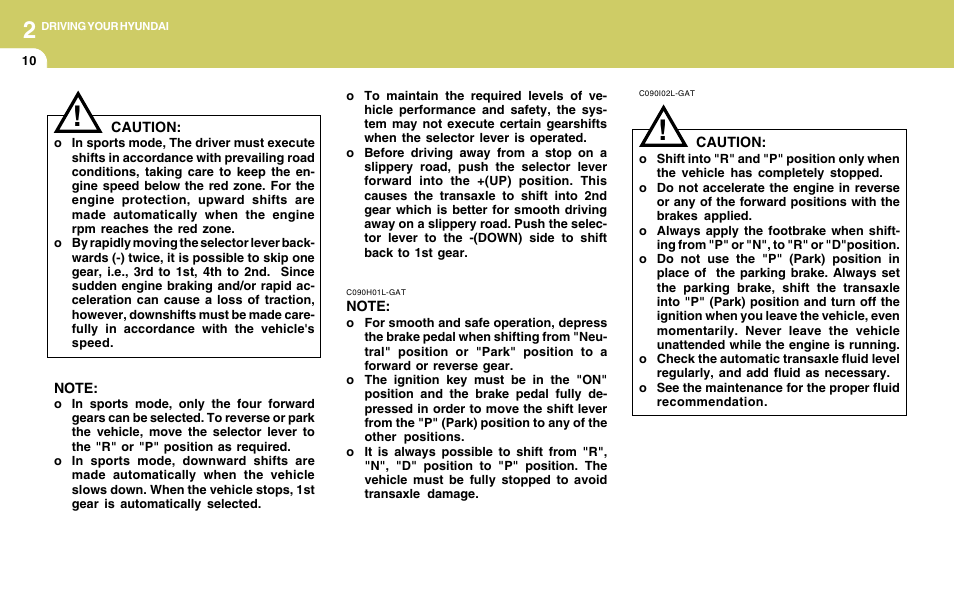 Hyundai 2004 Santa Fe User Manual | Page 147 / 253