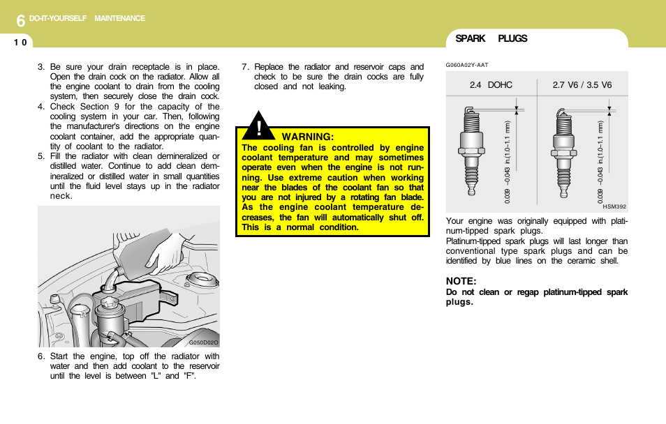 Hyundai 2004 Santa Fe User Manual | Page 204 / 253