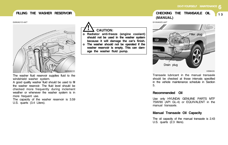 Hyundai 2004 Santa Fe User Manual | Page 207 / 253