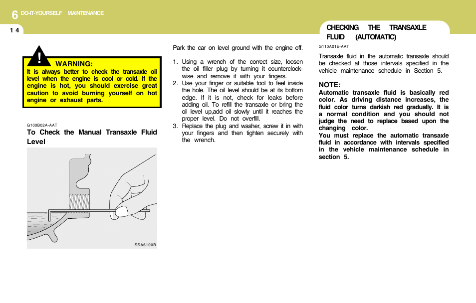 Hyundai 2004 Santa Fe User Manual | Page 208 / 253