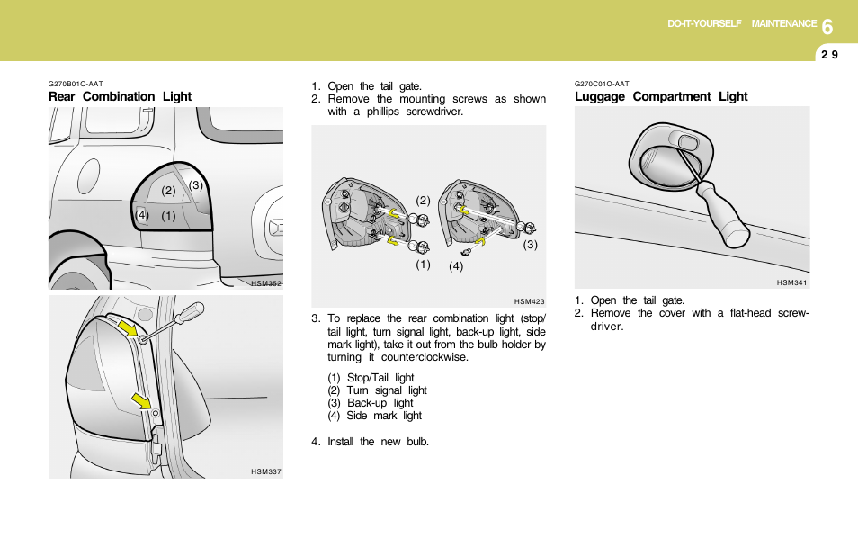 Hyundai 2004 Santa Fe User Manual | Page 223 / 253