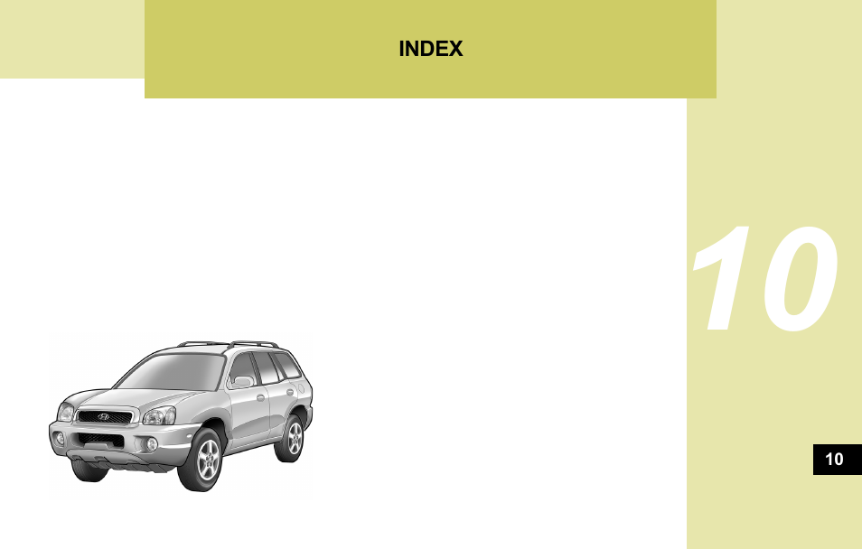 Hyundai 2004 Santa Fe User Manual | Page 247 / 253