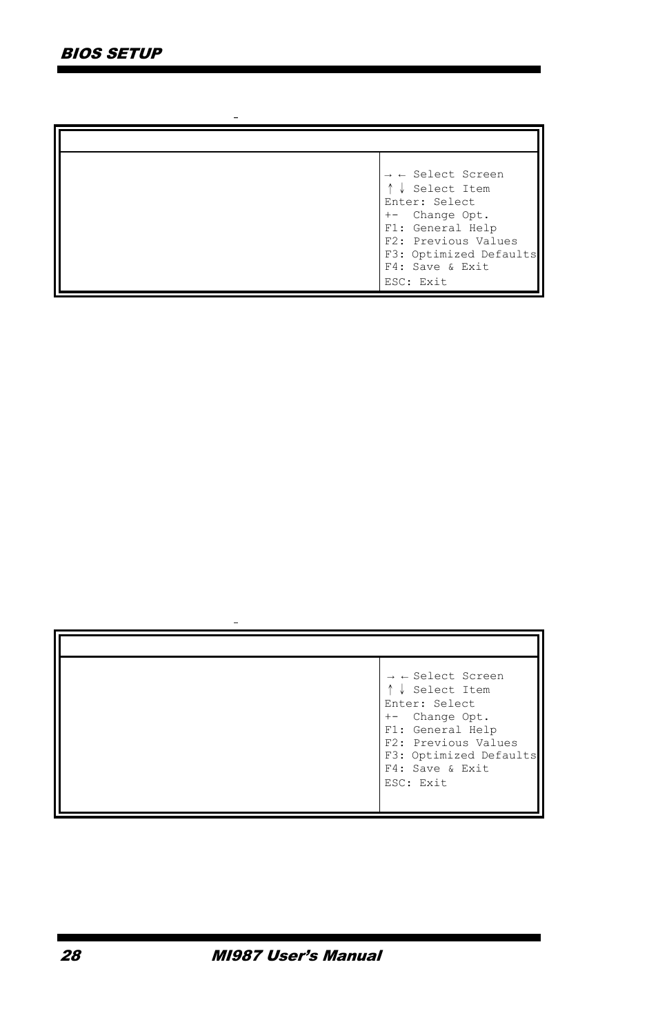 Trusted computing, Wake up event settings, Bios setup | Mi987 user’s manual | IBASE MI987 User Manual | Page 32 / 68