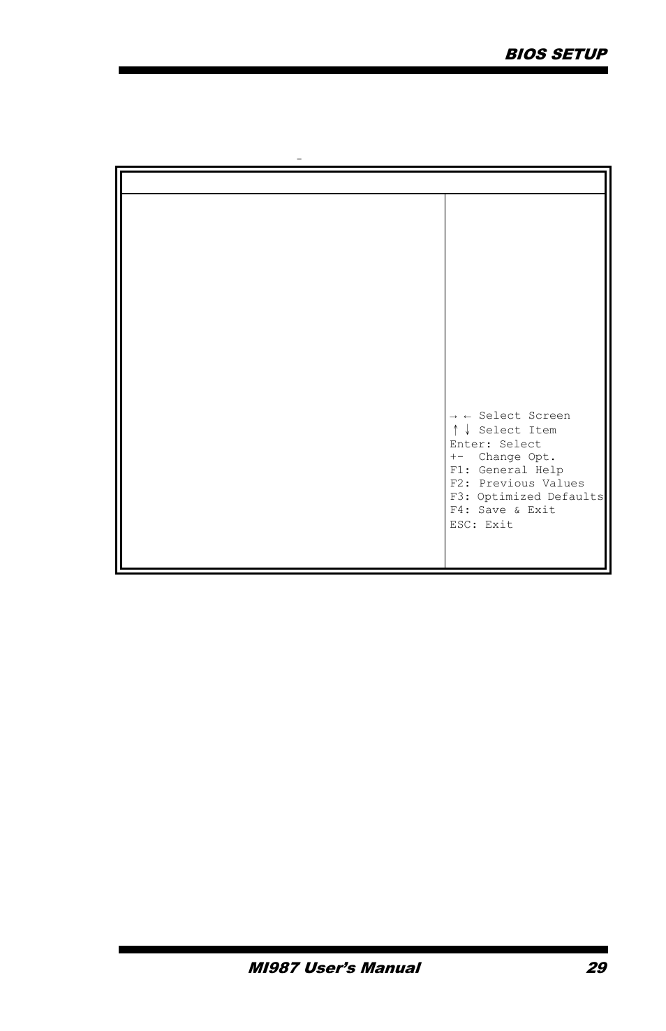 Advanced | IBASE MI987 User Manual | Page 33 / 68