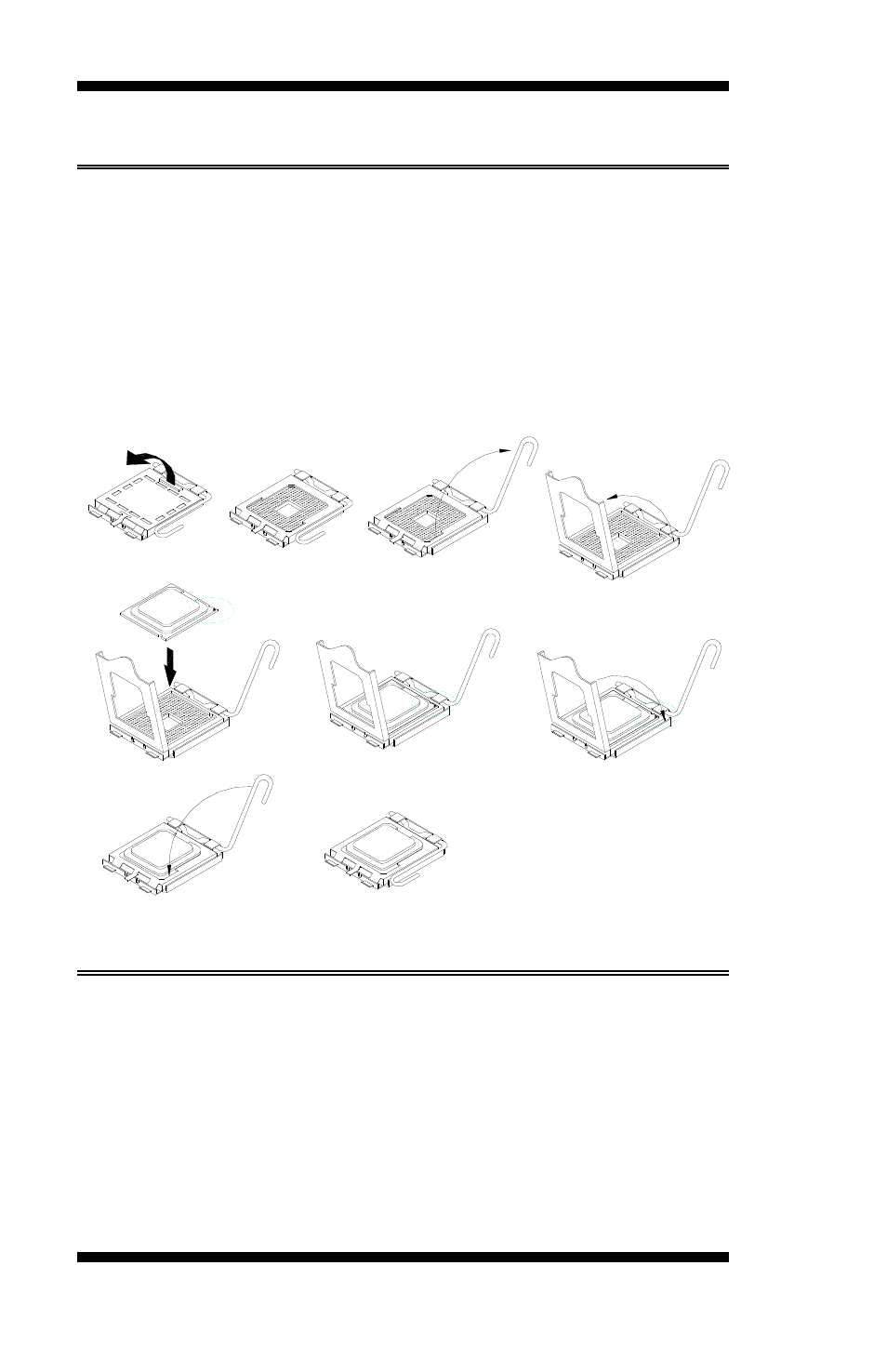 Installing the cpu, Atx power installation | IBASE MI950 User Manual | Page 10 / 68