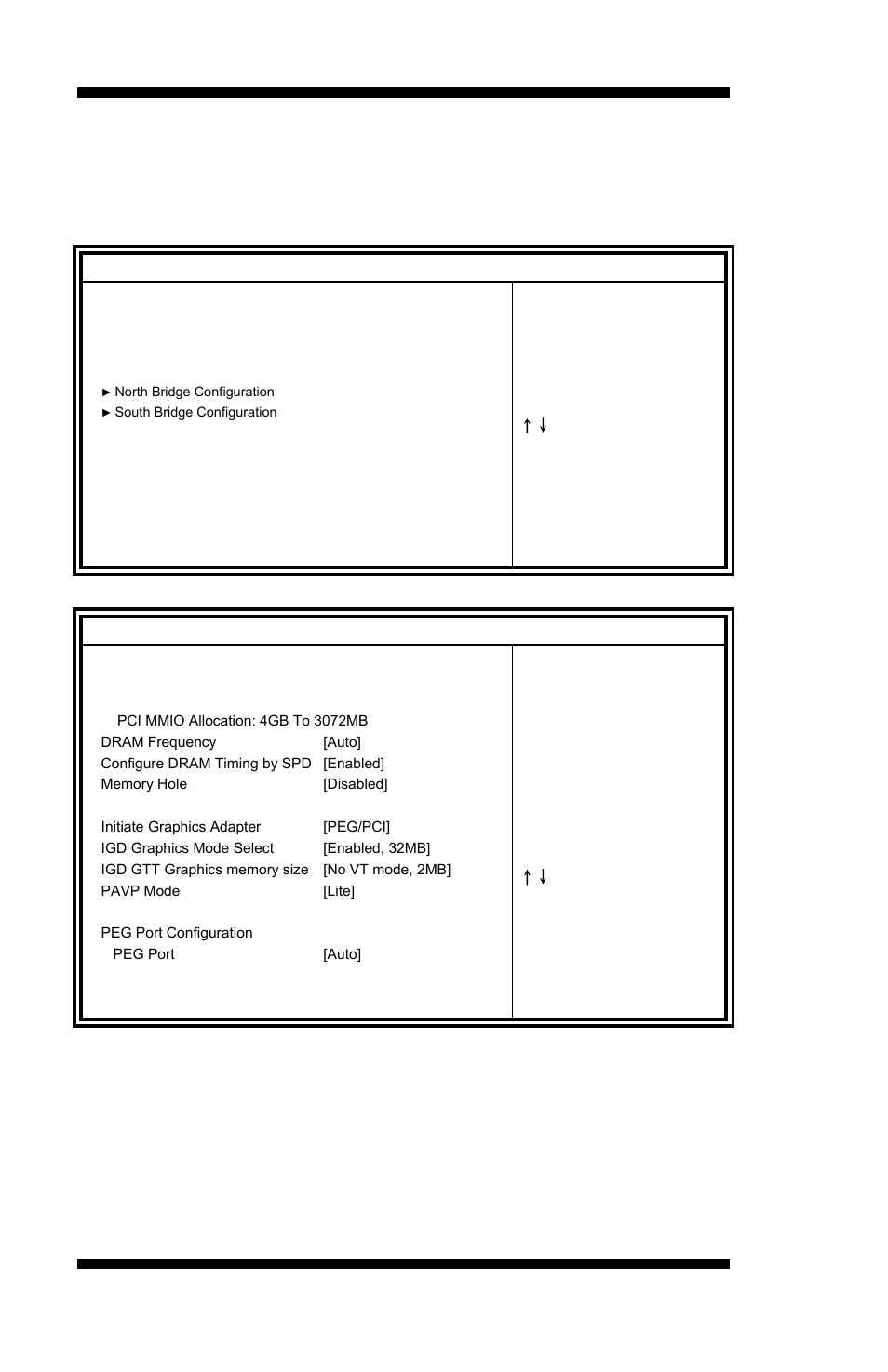 Advanced chipset settings, Bios setup 36, Mi941 user’s manual | IBASE MI941 User Manual | Page 40 / 64