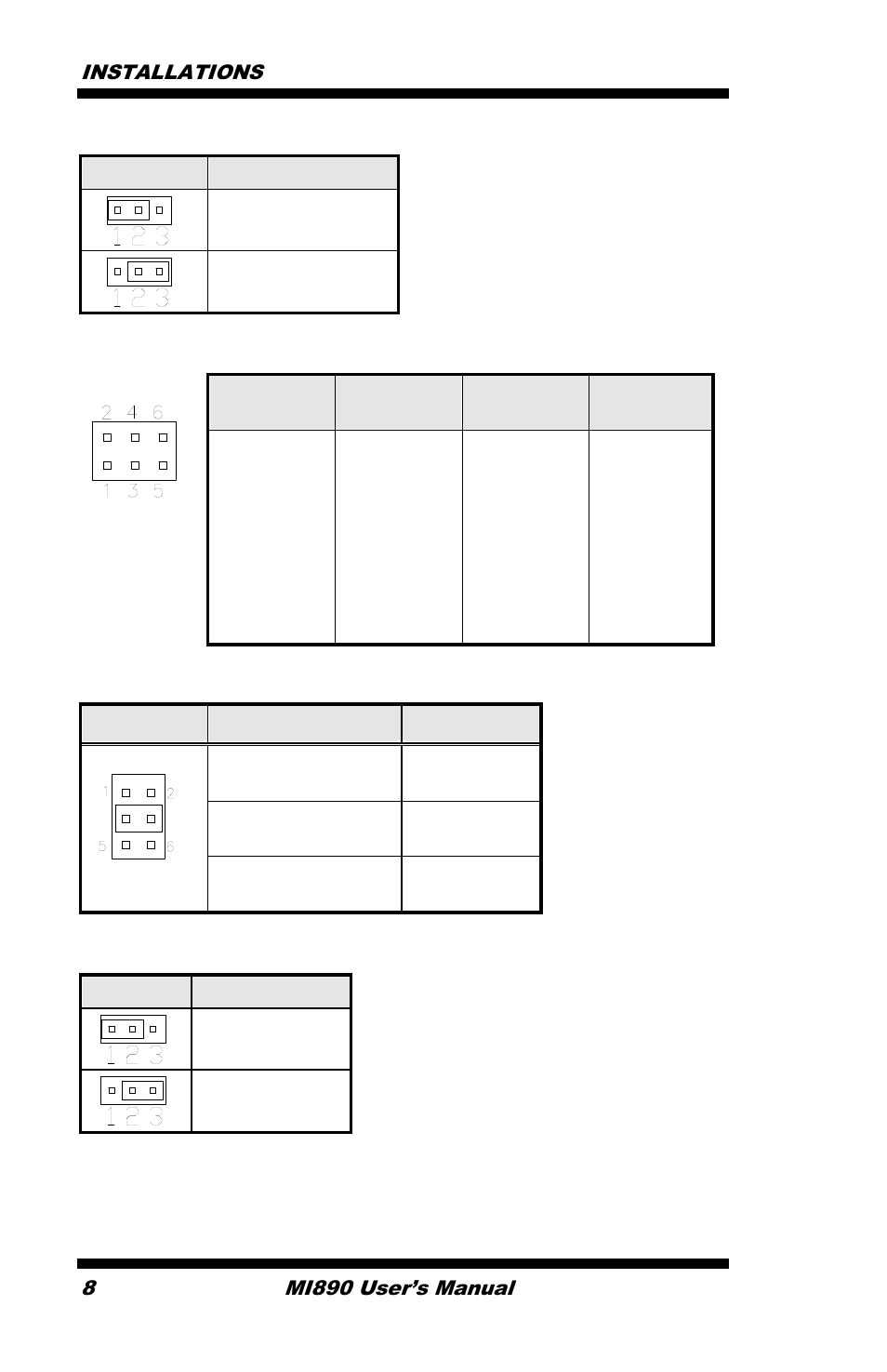 IBASE MI890 User Manual | Page 12 / 62