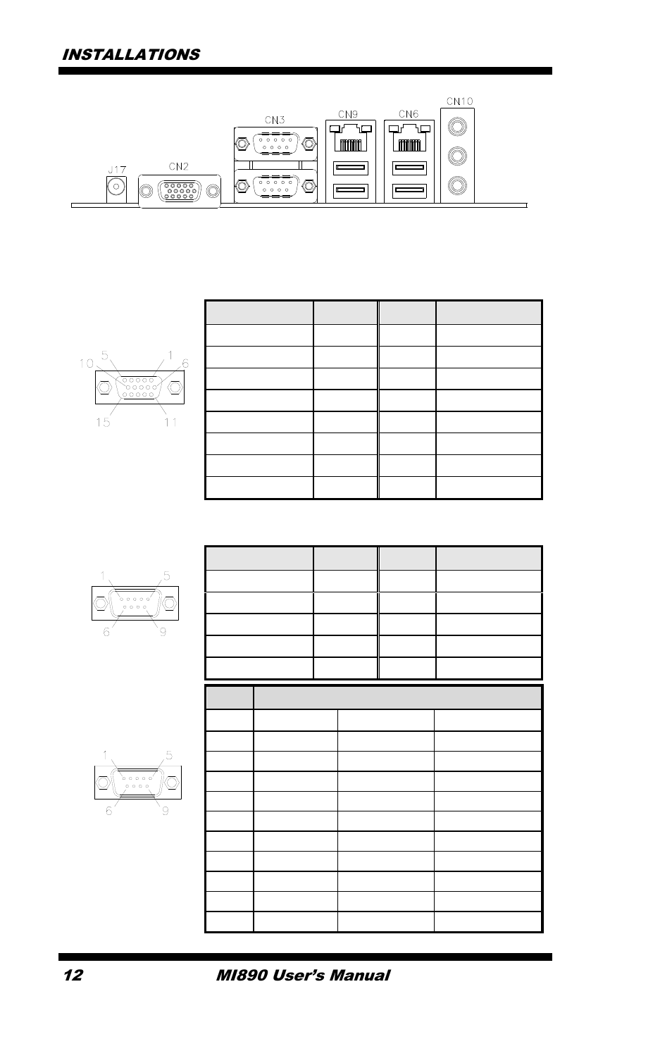 IBASE MI890 User Manual | Page 16 / 62