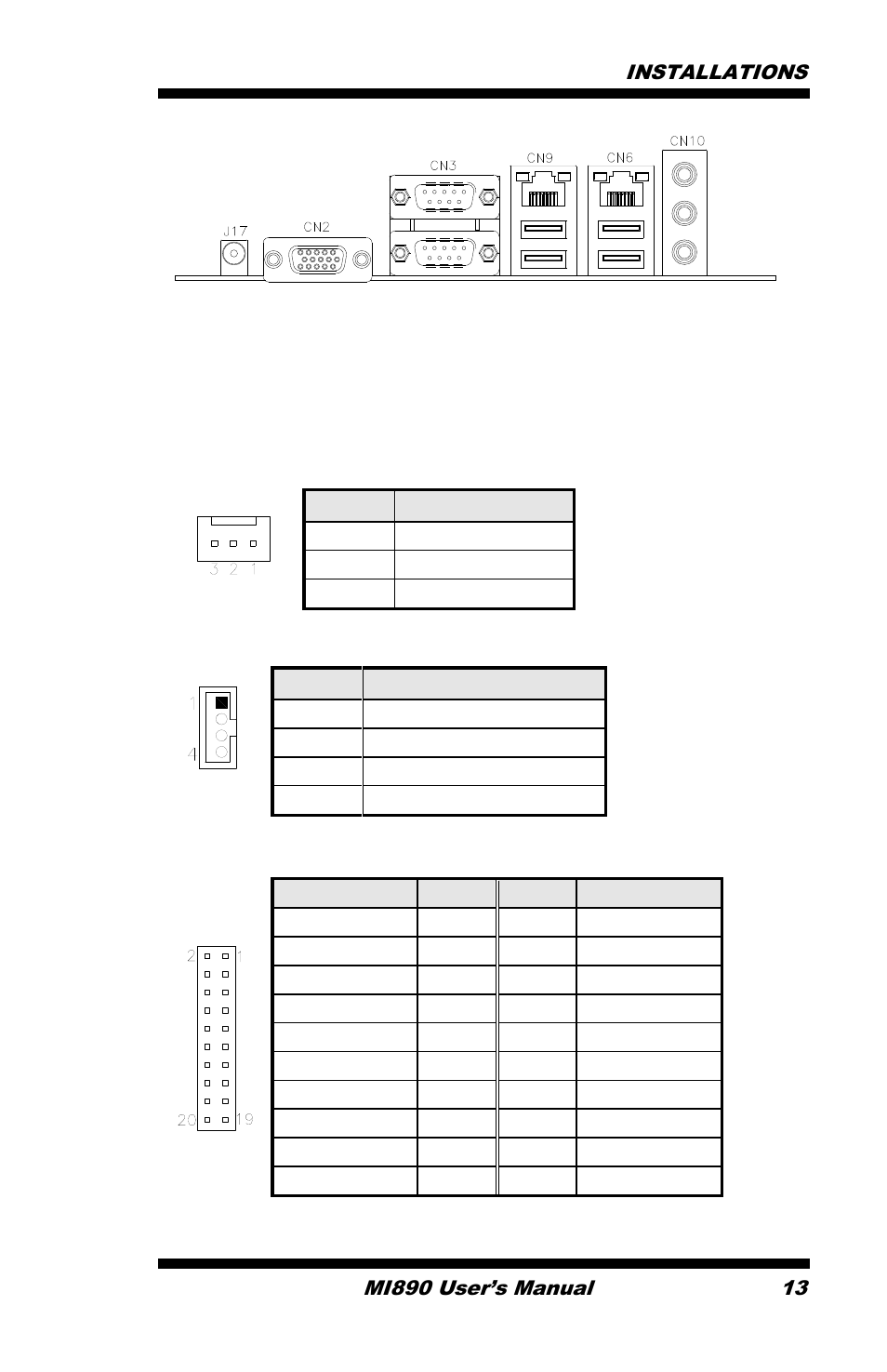 IBASE MI890 User Manual | Page 17 / 62