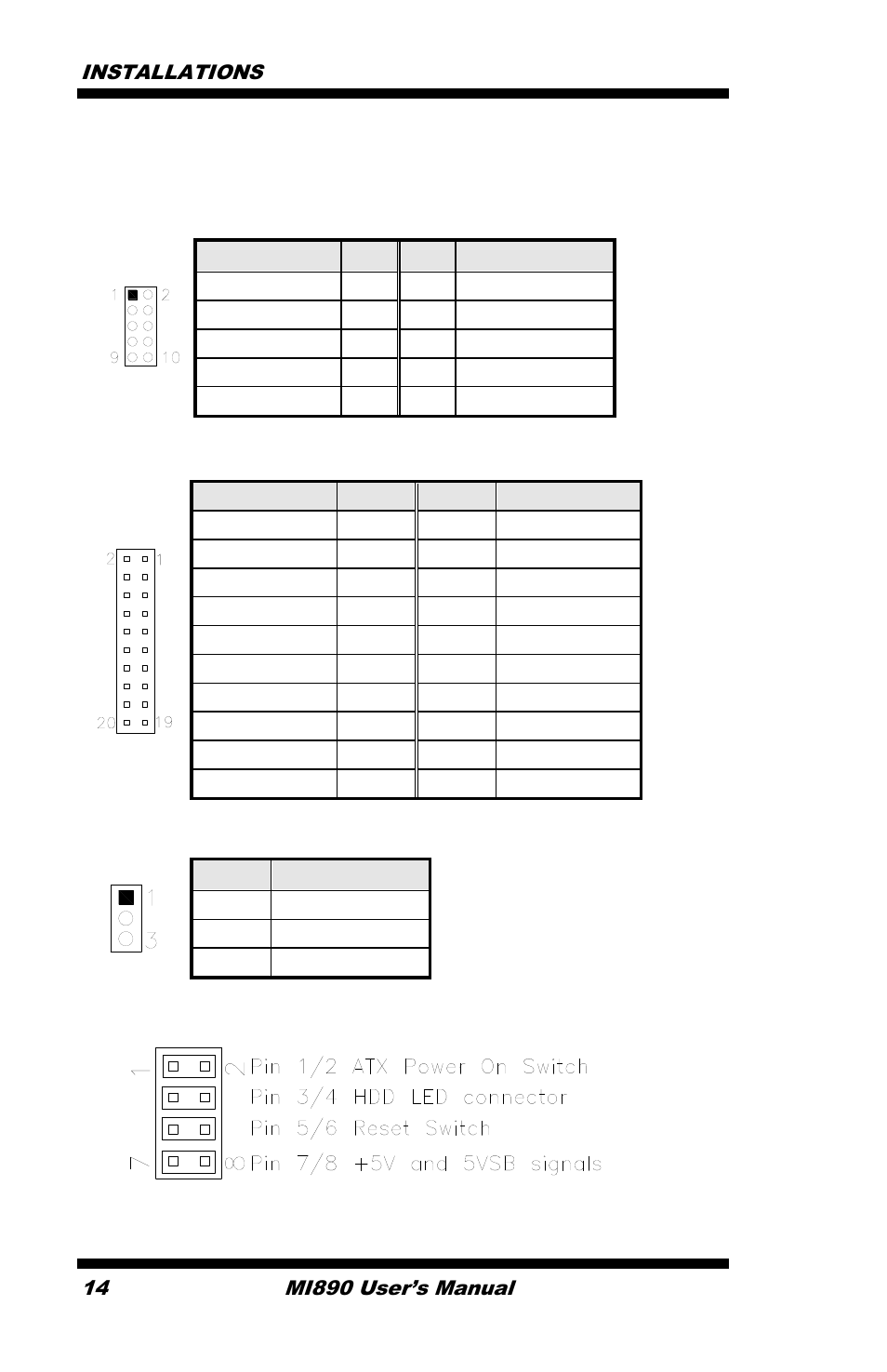 IBASE MI890 User Manual | Page 18 / 62