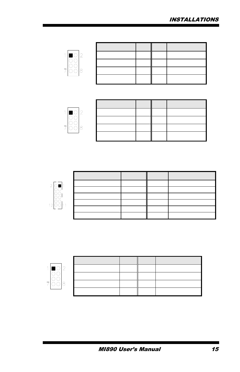 IBASE MI890 User Manual | Page 19 / 62