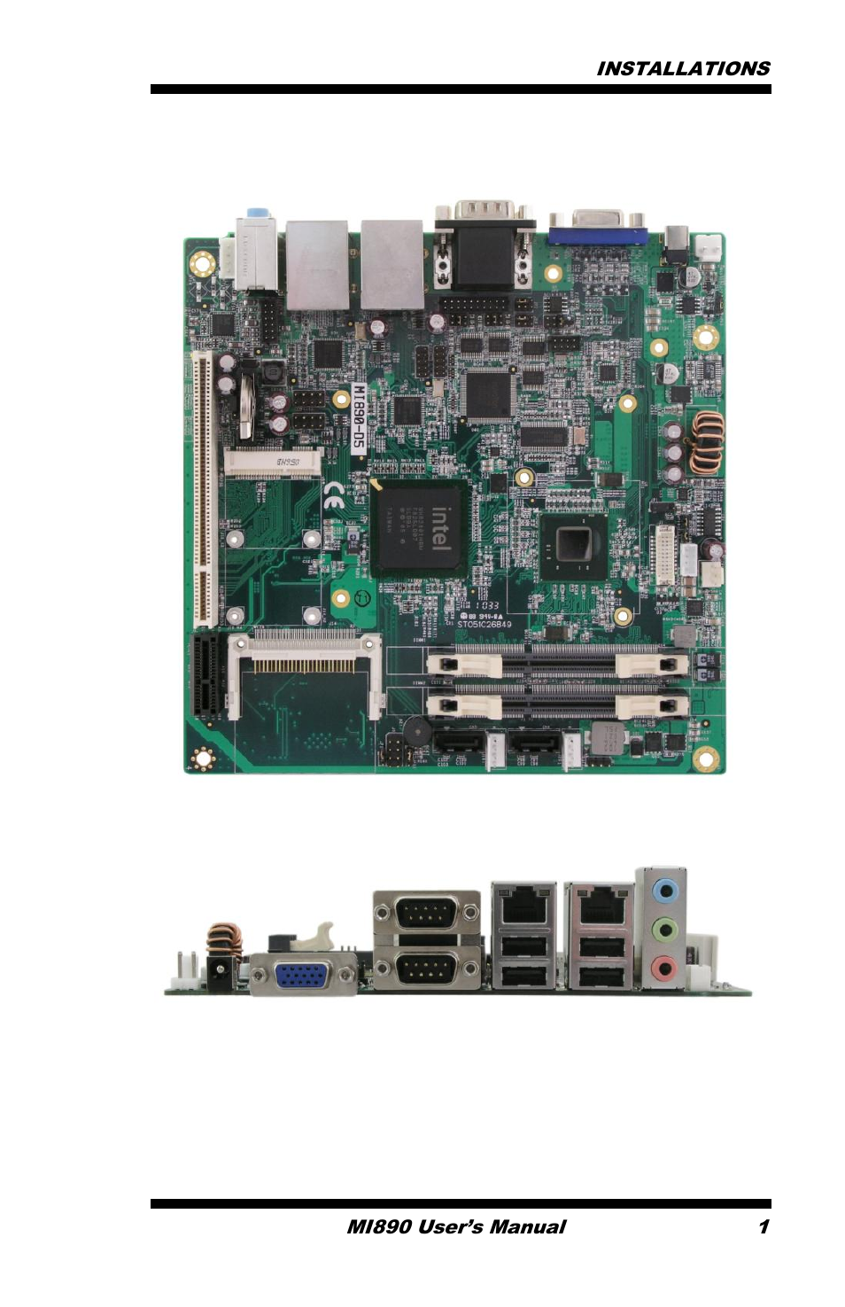 Introduction | IBASE MI890 User Manual | Page 5 / 62