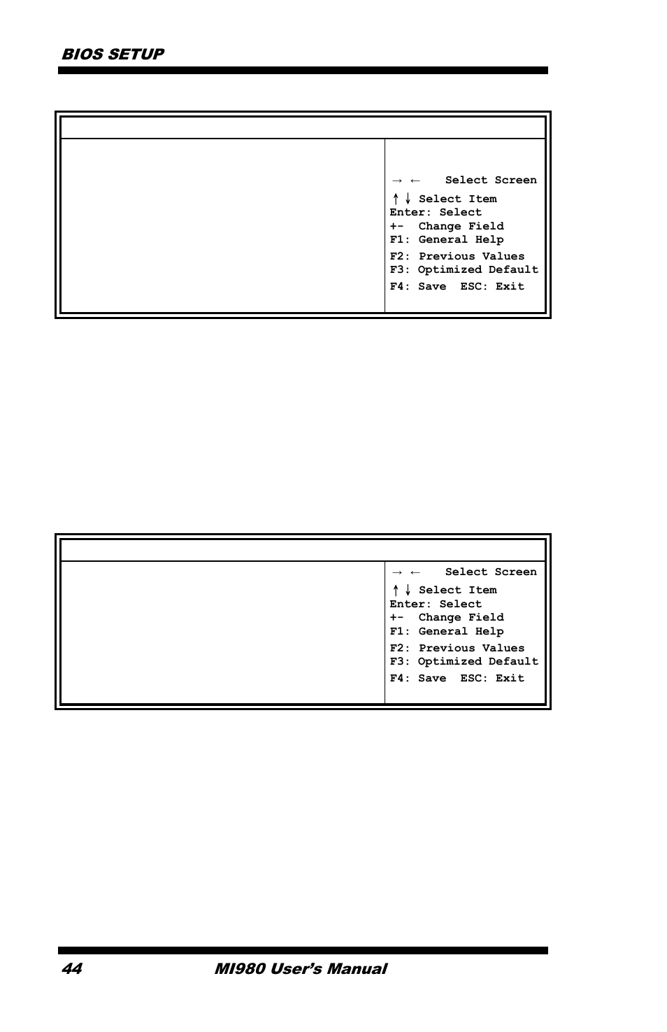 Usb configuration, Xhci mode mode of operation of xhci controller, Pch azalia configuration | Bios setup, Mi980 user’s manual | IBASE MI980 User Manual | Page 48 / 81