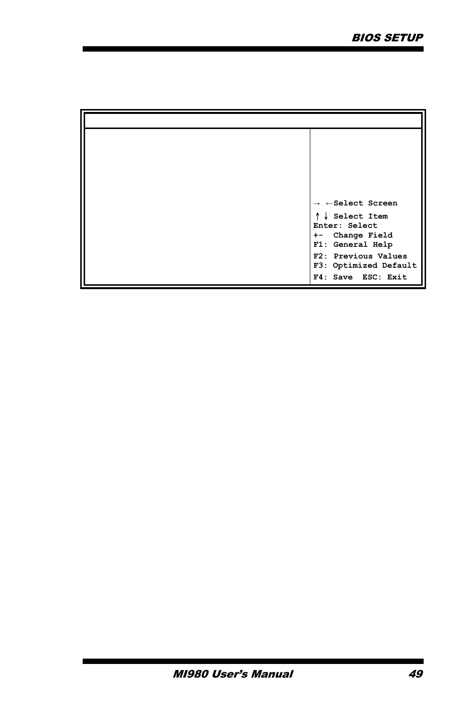 Csm parameters | IBASE MI980 User Manual | Page 53 / 81