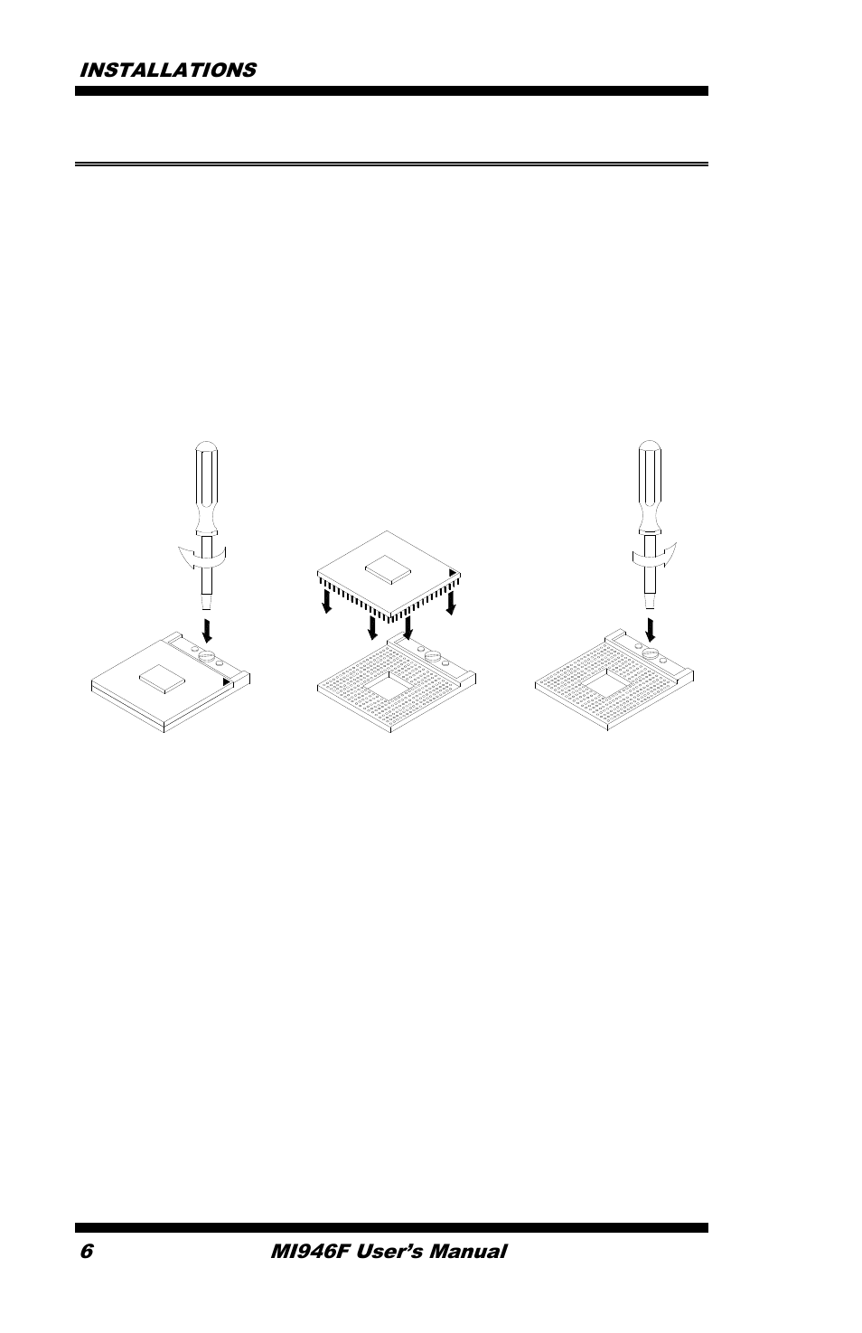 Installing the cpu | IBASE MI946 User Manual | Page 10 / 78