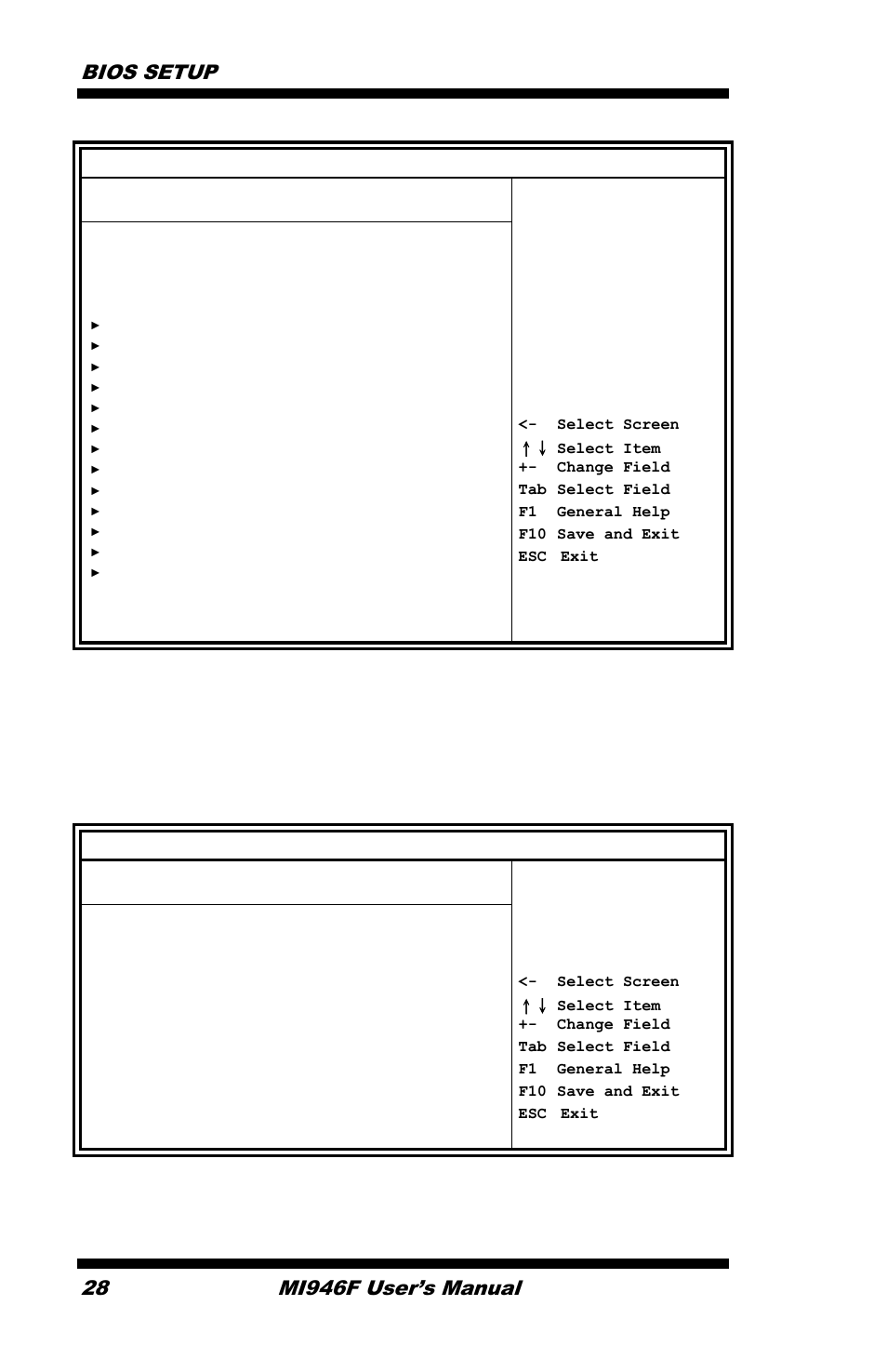 Bios setup, Mi946f user’s manual, Advanced | Ide configuration, Configure win627dhg super io chipset | IBASE MI946 User Manual | Page 32 / 78