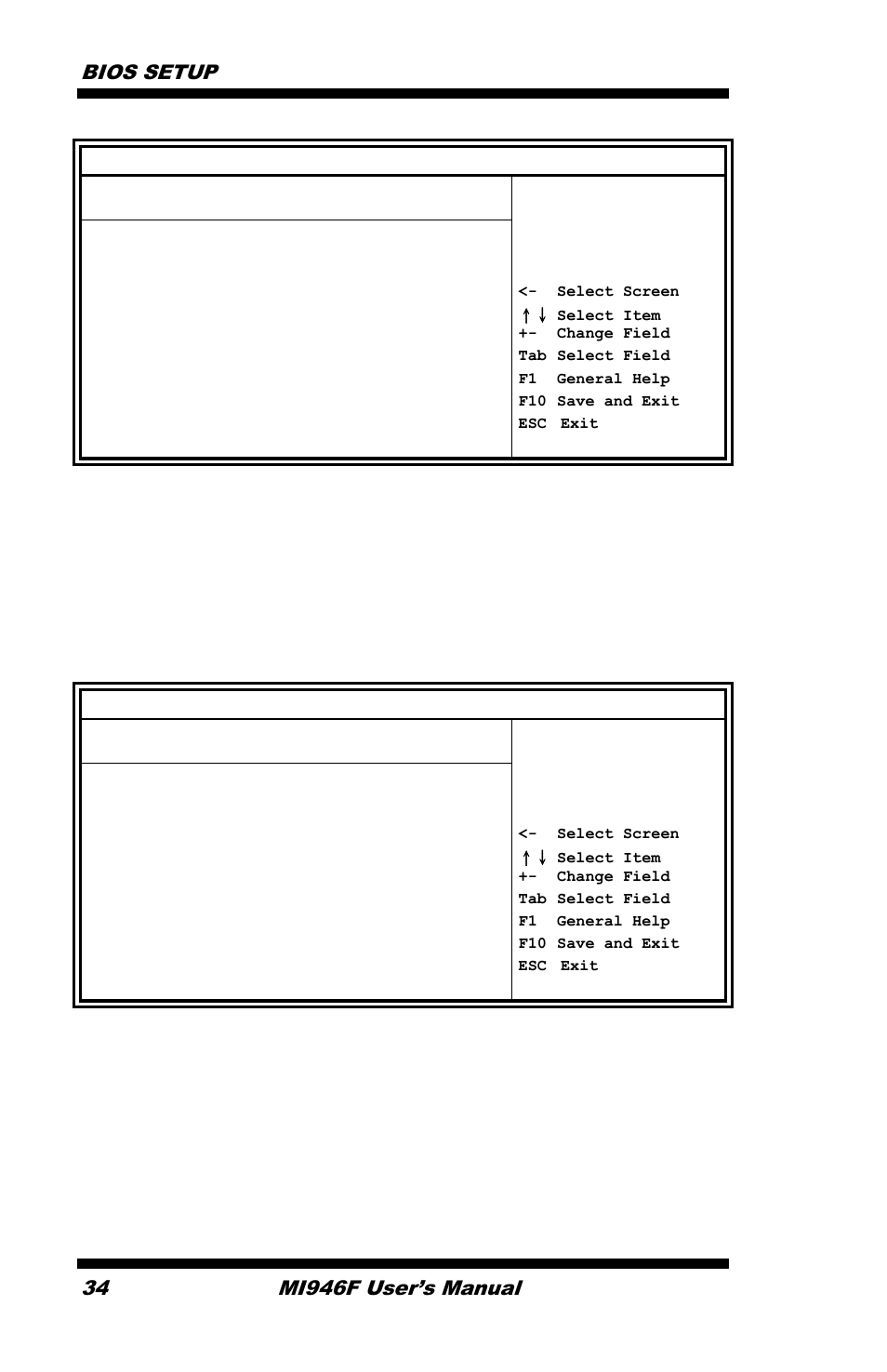 Bios setup, Mi946f user’s manual, Advanced | Mps configuration | IBASE MI946 User Manual | Page 38 / 78