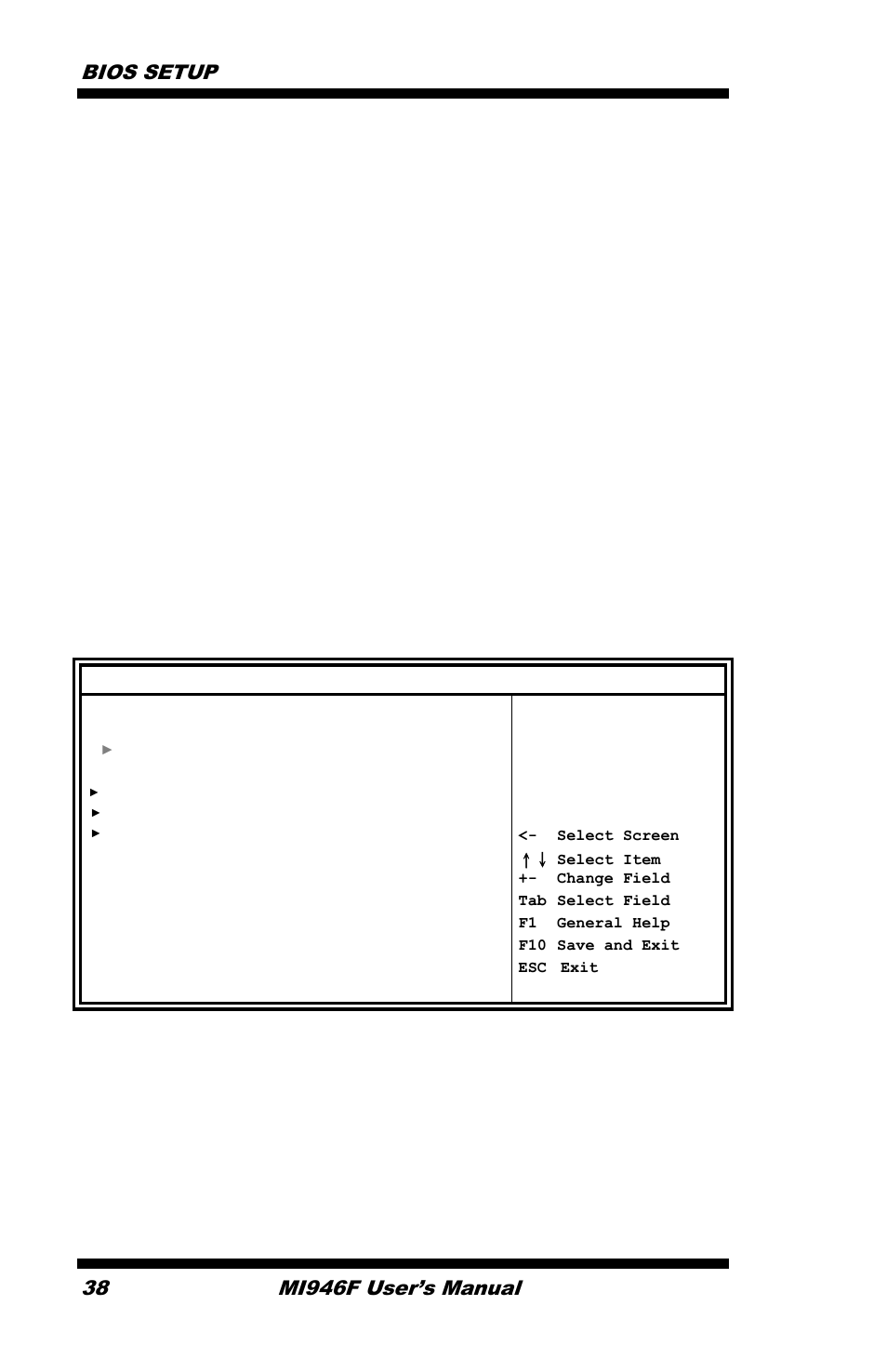 Boot settings, Bios setup, Mi946f user’s manual | IBASE MI946 User Manual | Page 42 / 78