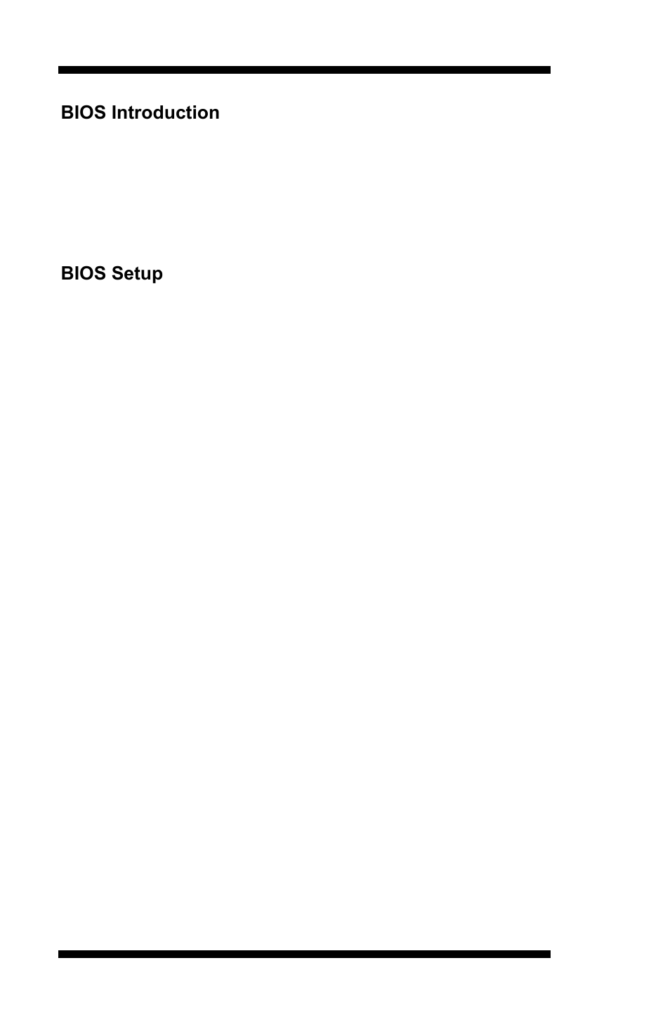 Bios introduction, Bios setup | IBASE MI889 User Manual | Page 26 / 66