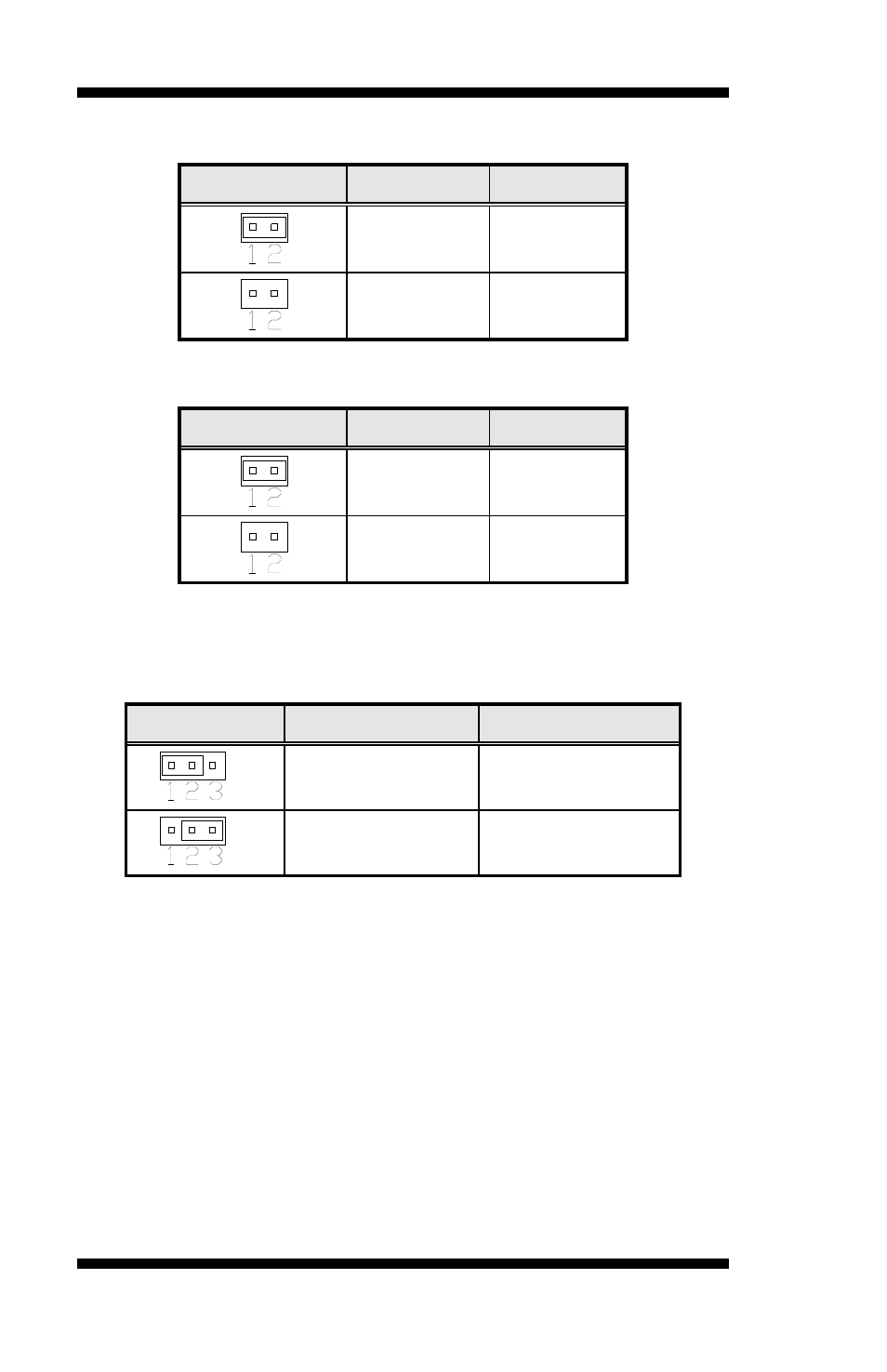 Jp7: case open setting, Jp8: compactflash master/slave selection, Jumper setting function | Short/closed case open, Short/closed slave, Pin 1-2 short/closed, Atx mode (default), Pin 2-3 short/closed, At mode | IBASE MB500 User Manual | Page 14 / 56