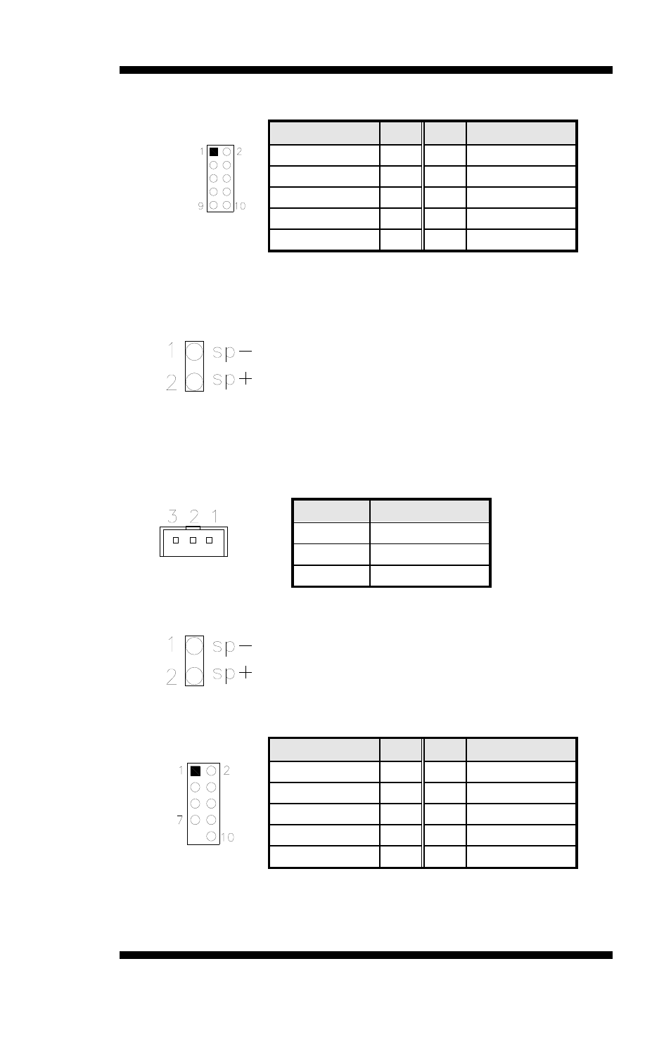 J10: digital 4-in 4-out i/o connector, J11: mini pci socket, J12: for right speaker | J13: wake on lan connector, J14: for left speaker, J15: usb connector (usb2/usb3) | IBASE MB500 User Manual | Page 23 / 56