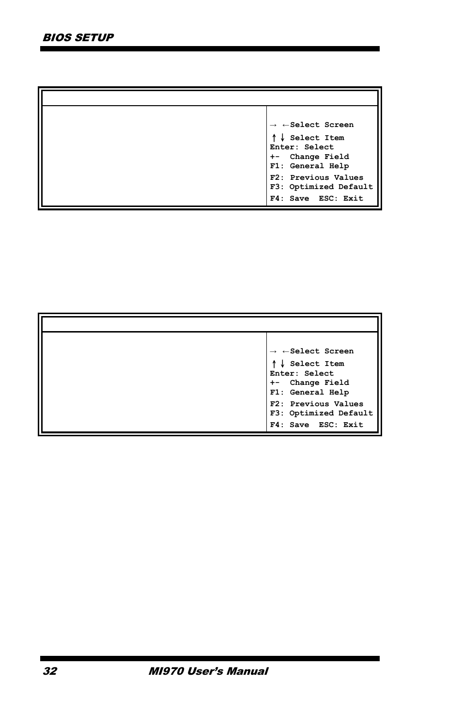 Shutdown temperature configuration, Ismart controller, Bios setup | Mi970 user’s manual | IBASE MI970 User Manual | Page 36 / 76