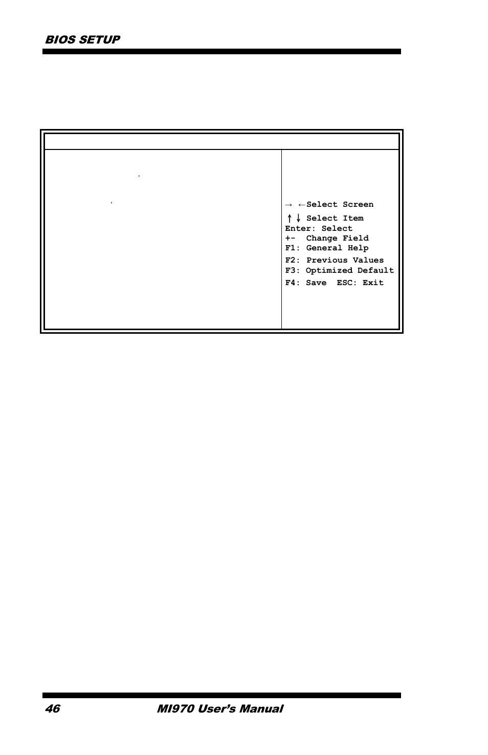 Security settings, User password set user password, Bios setup | Mi970 user’s manual | IBASE MI970 User Manual | Page 50 / 76