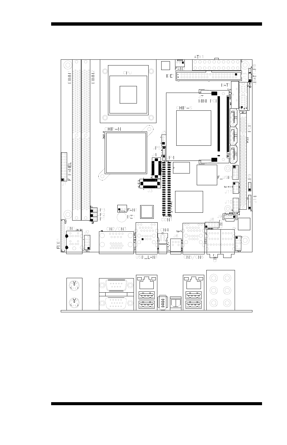 Connector locations on mi912 | IBASE MI912 User Manual | Page 17 / 68