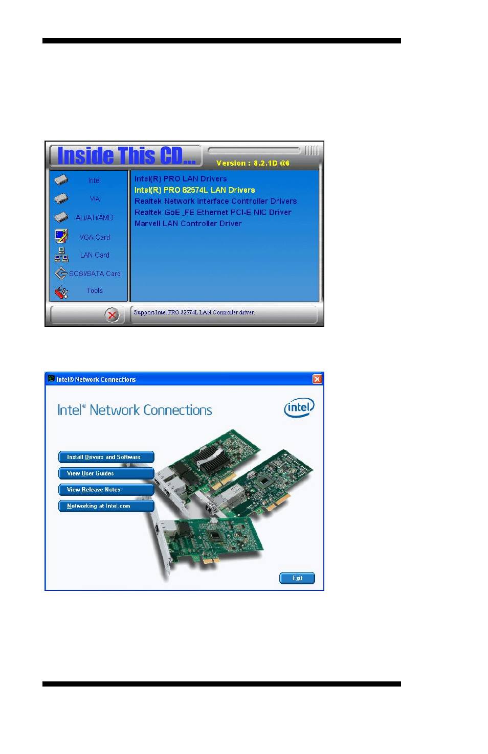 Click next to to agree with the license agreement, Drivers installation 56, Mi912 user’s manual | IBASE MI912 User Manual | Page 60 / 68