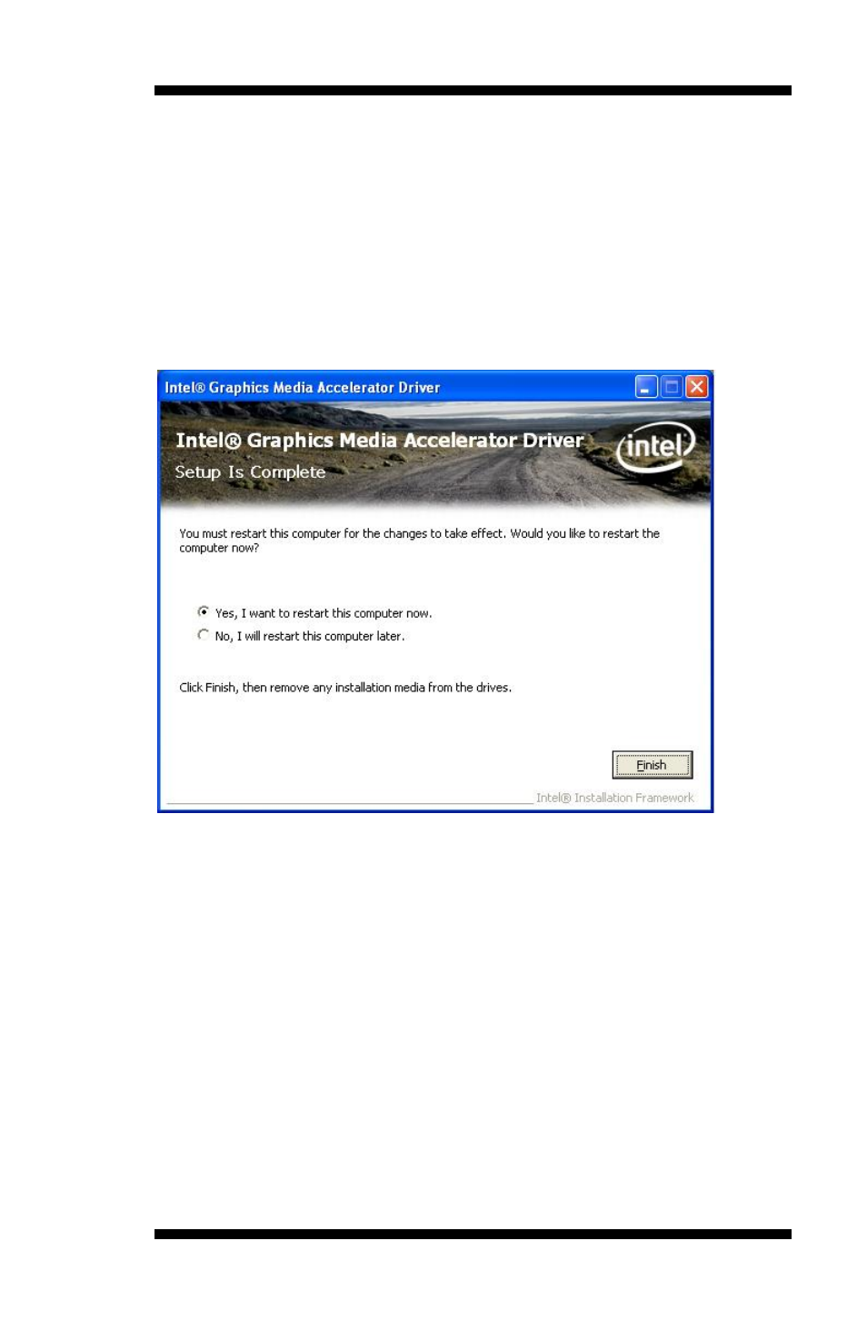 On setup progress screen, click next to continue, Drivers installation | IBASE MI953 User Manual | Page 53 / 66