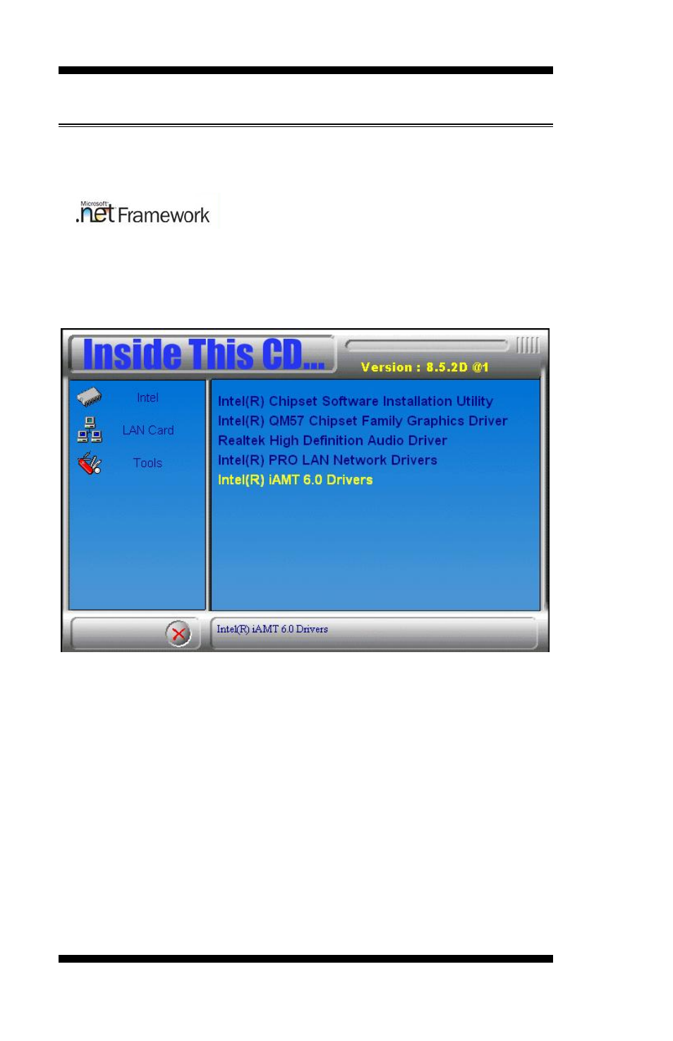 Intel® management engine interface, Driver installation, Mi953 user’s manual | IBASE MI953 User Manual | Page 58 / 66