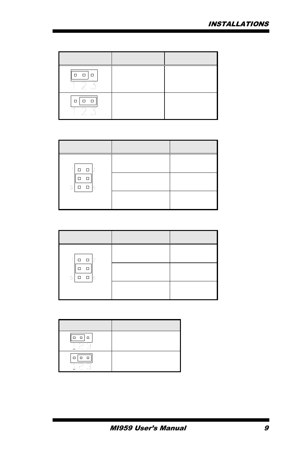 IBASE MI959 User Manual | Page 13 / 52