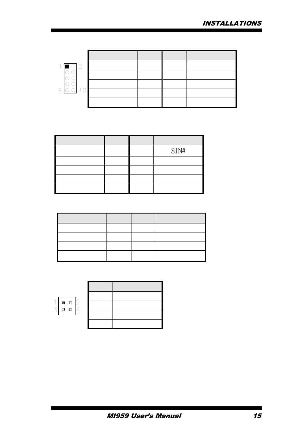 IBASE MI959 User Manual | Page 19 / 52