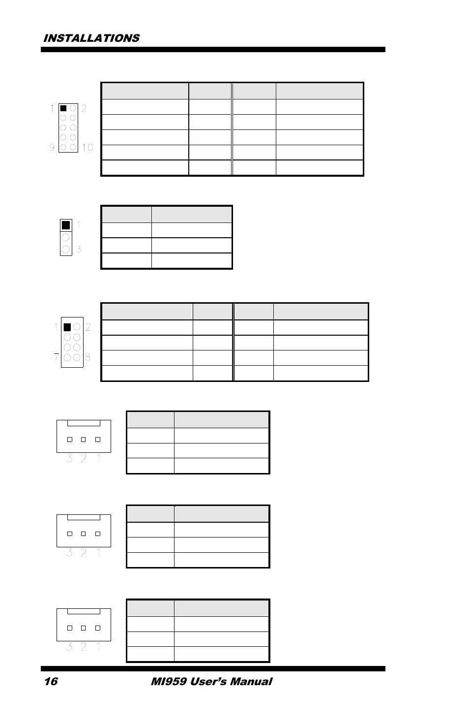 IBASE MI959 User Manual | Page 20 / 52