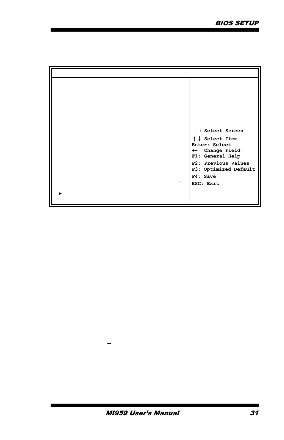 Boot settings, Quiet boot enables/disables quiet boot option | IBASE MI959 User Manual | Page 35 / 52