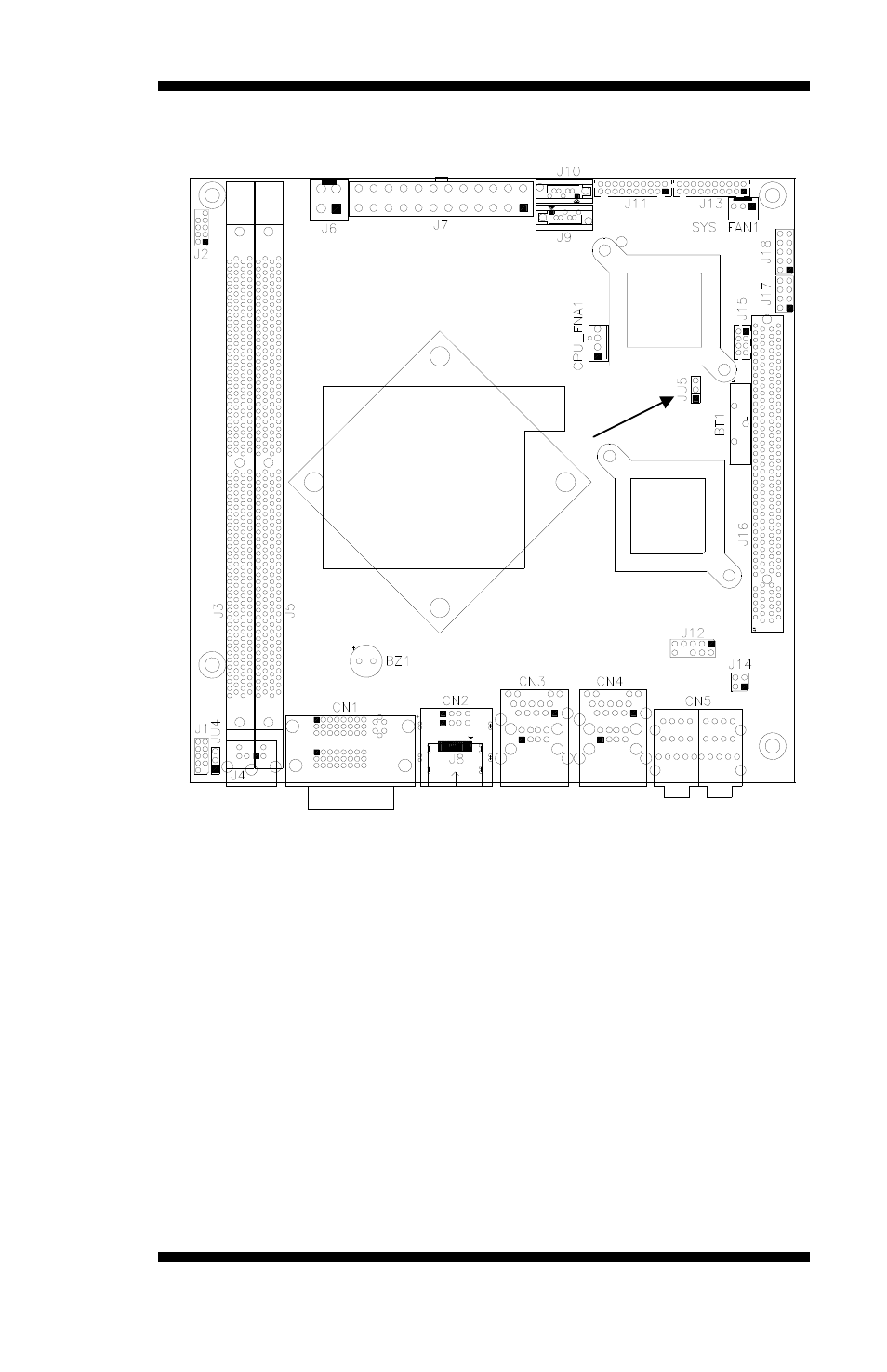Jumper locations on mi952 | IBASE MI952 User Manual | Page 13 / 49