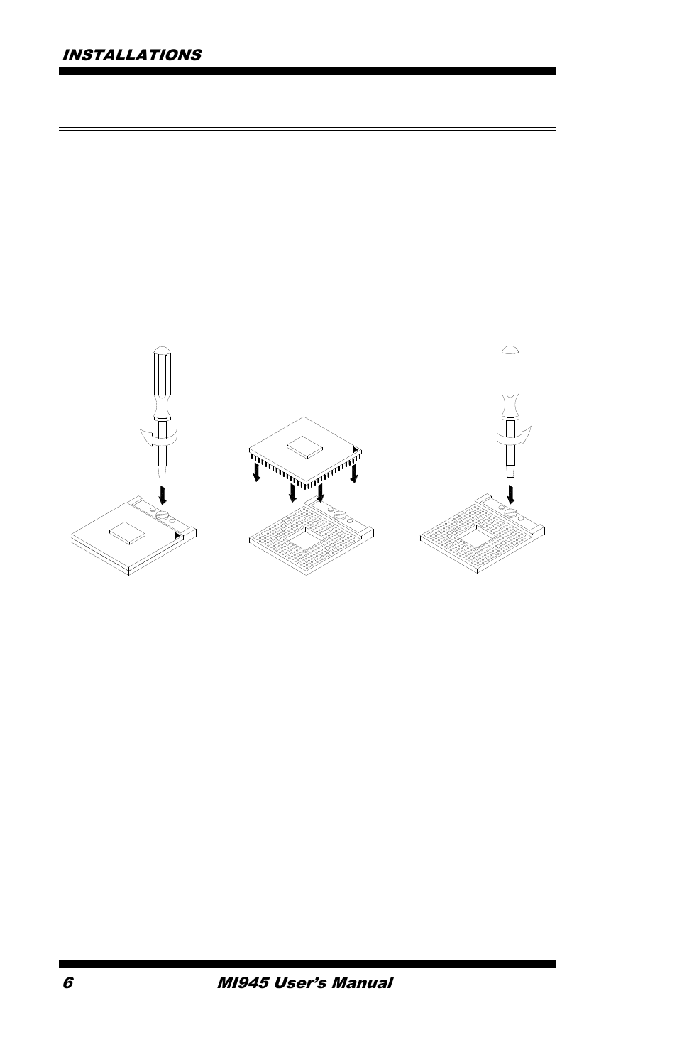 Installing the cpu | IBASE MI945 User Manual | Page 10 / 64