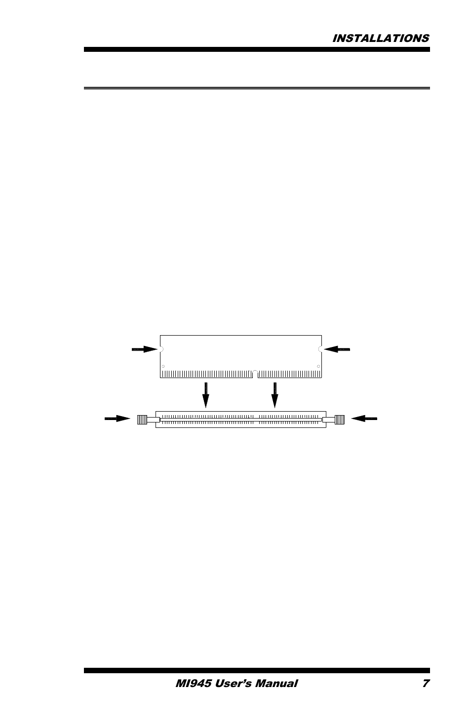 Ddr2 module lock lock lock lock | IBASE MI945 User Manual | Page 11 / 64