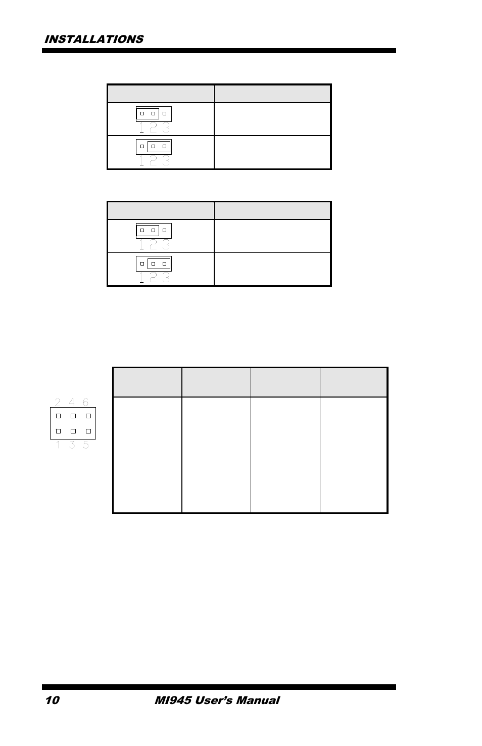 IBASE MI945 User Manual | Page 14 / 64