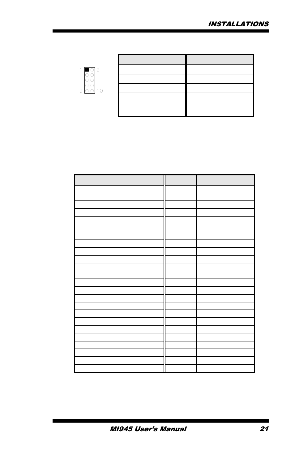 IBASE MI945 User Manual | Page 25 / 64