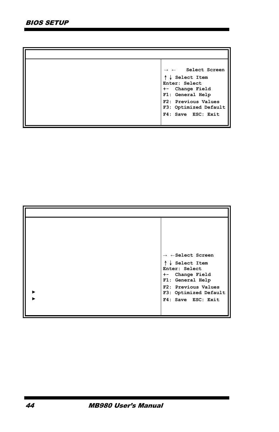 Pch azalia configuration, System agent (sa) configuration, Vt-d check to enable vt-d function on mch | Bios setup, Mb980 user’s manual | IBASE MB980 User Manual | Page 48 / 80