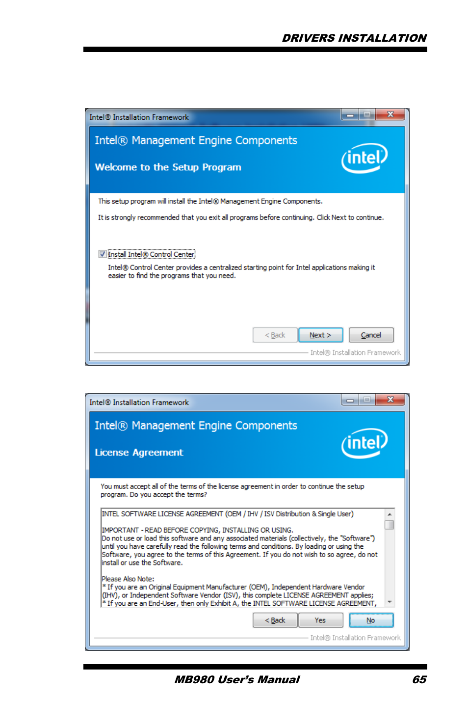 IBASE MB980 User Manual | Page 69 / 80