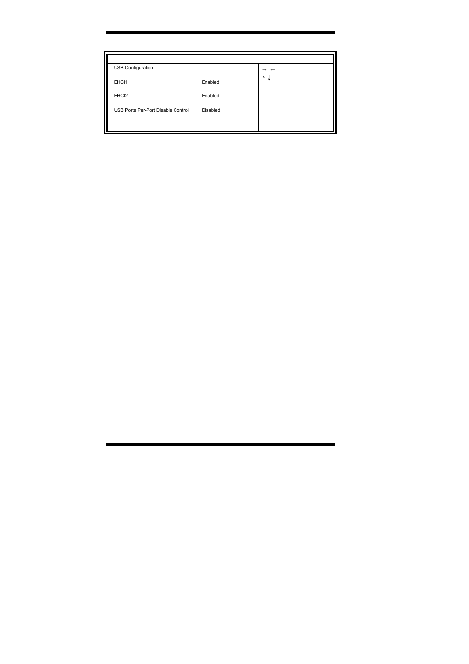 Usb configuration, Bios setup, Mb960 user’s manual | IBASE MB960 User Manual | Page 42 / 65