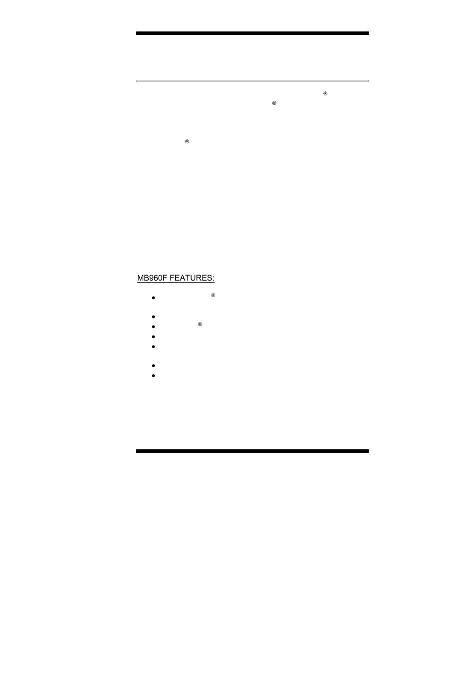 Introduction, Product description | IBASE MB960 User Manual | Page 5 / 65