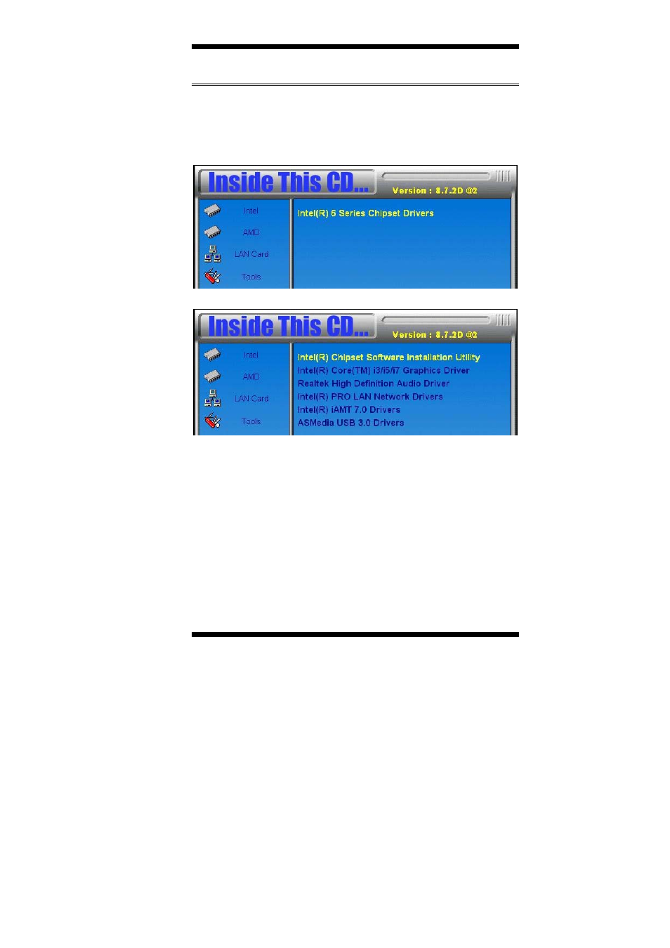 Intel chipset software installation utility | IBASE MB960 User Manual | Page 51 / 65