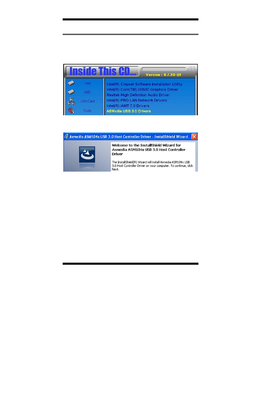 Asmedia usb 3.0 drivers | IBASE MB960 User Manual | Page 58 / 65