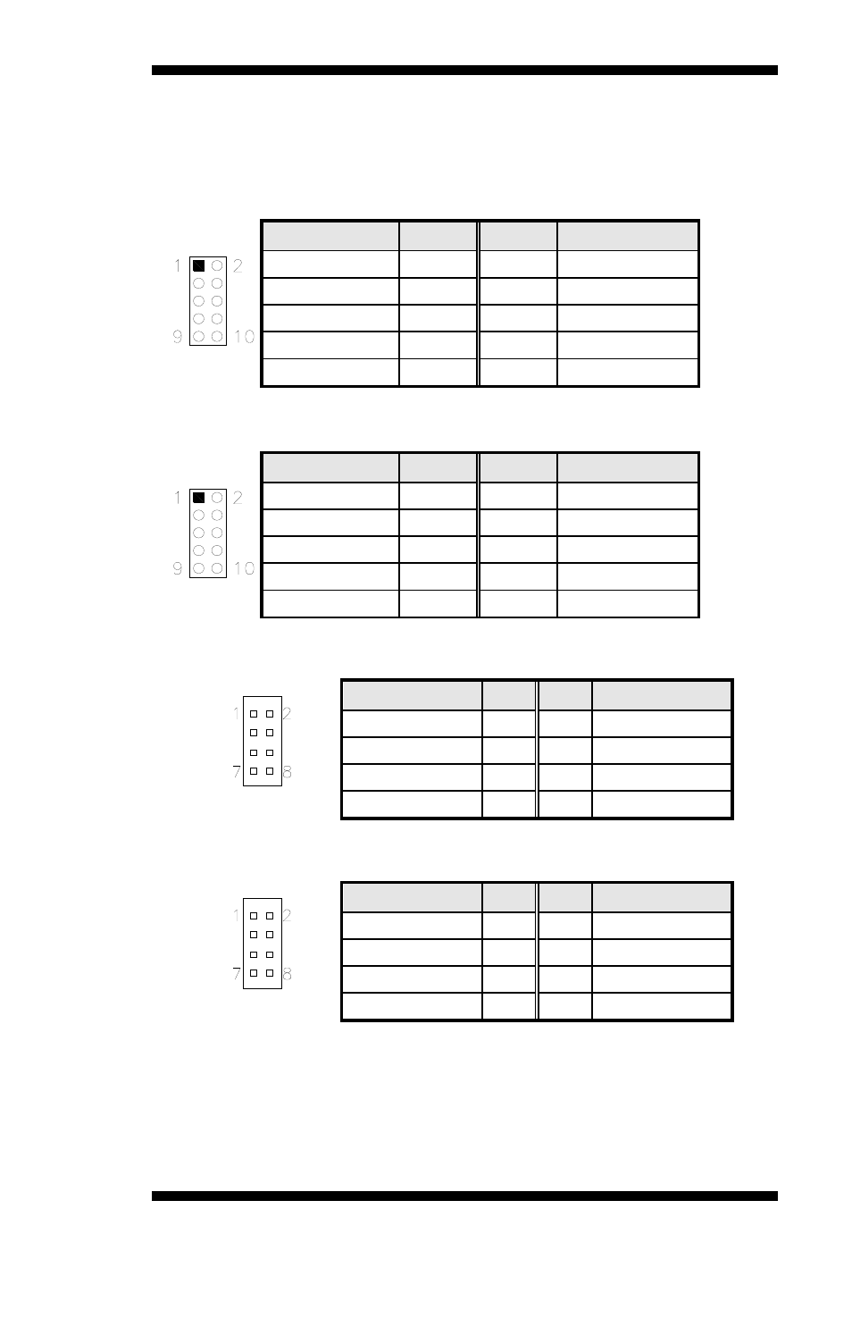 J1: digital i/o connector (4 in, 4 out), J3: audio front header, J5: usb4/usb5 connector | J6: usb6/usb7 connector | IBASE MB886 User Manual | Page 21 / 60