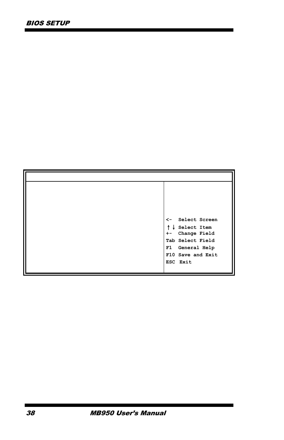 Security settings, Bios setup, Mb950 user’s manual | IBASE MB950 User Manual | Page 42 / 65