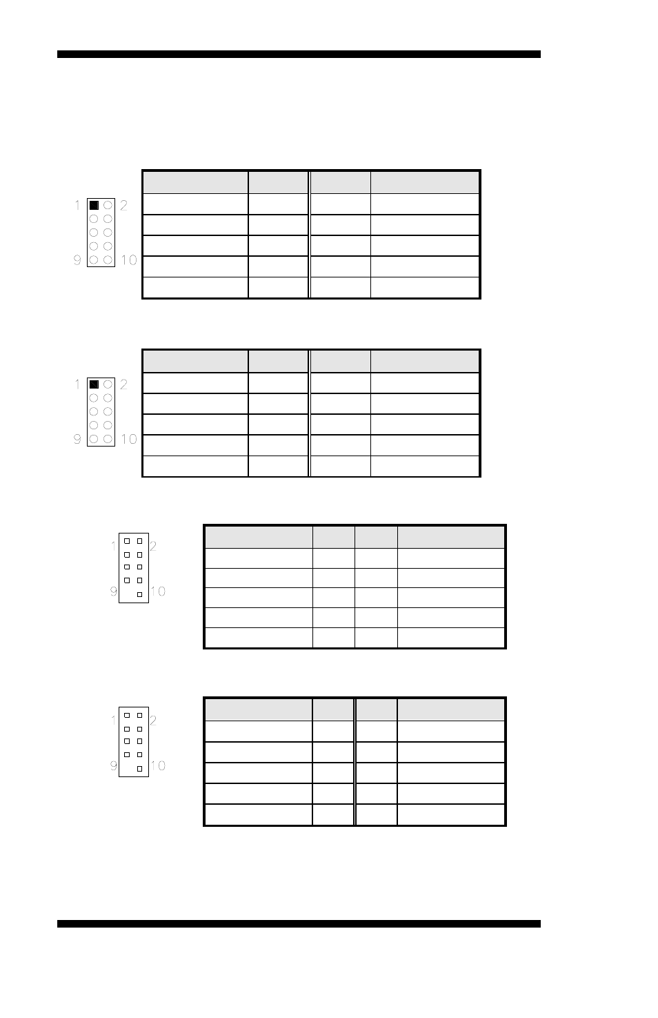 J1: digital i/o connector (4 in, 4 out), J3: audio front header, J5: usb4/usb5 connector | J6: usb6/usb7 connector | IBASE MB900 User Manual | Page 22 / 64